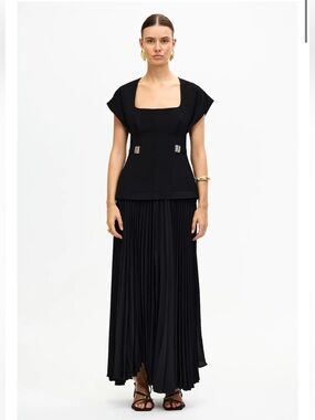 Acler Bollow maxi dress
